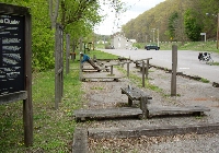 an image along a trail